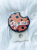 Chocolate Chip Cookie Name Topper
