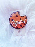 Chocolate Chip Cookie Name Topper