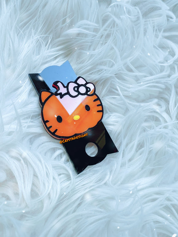 Hello Kitty Fall Pumpkin Stanley Cup Topper