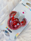 Minnie Mouse Badge Reel, Keychain, Popsocket,